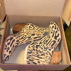 Matisse Leopard Bootie